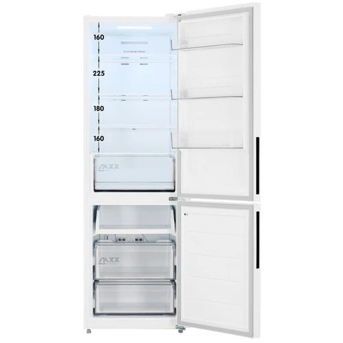 Холодильник с морозильником Midea MDRB548MMF01 Белый 413 л