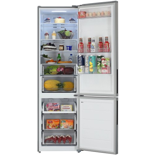 Холодильник Midea MDRB600MMF46 No Frost Серебристый 456 л Тихий 35 дБ