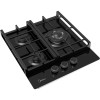 Варочная поверхность Midea MG449TGB Черное Стекло 3 конфорки