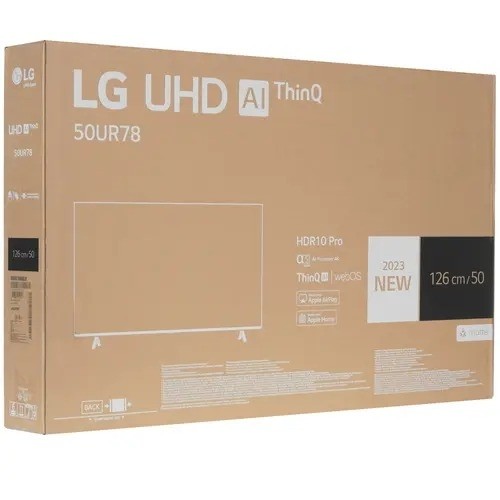 Телевизор LG 50UR78006LK.ARUG Индонезия D-LED 4K UHD 60 Hrz WebOS HDMIх3 USBх2