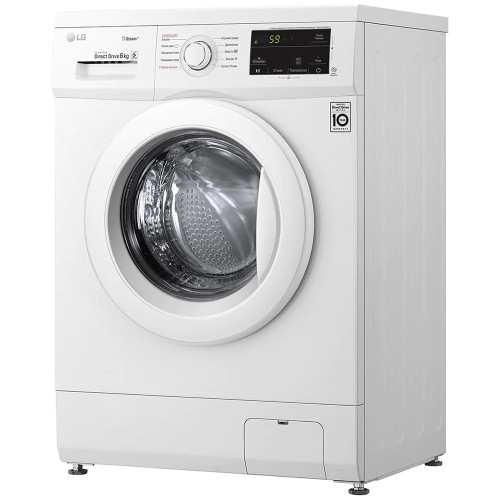 Стиральная машина узкая LG F2J3NS0W 1200 об/мин 6 кг Глубина до 44 см Пар