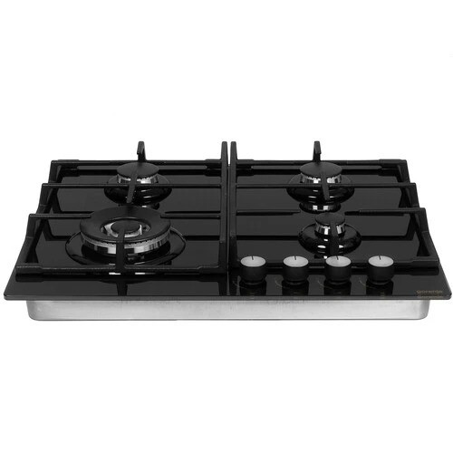 Варочная поверхность Gorenje GTW641AKB Черное Стекло 4 конфорки ГК решетки чугун