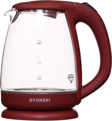 Электрочайник Hyundai HYK-G1002 Красный