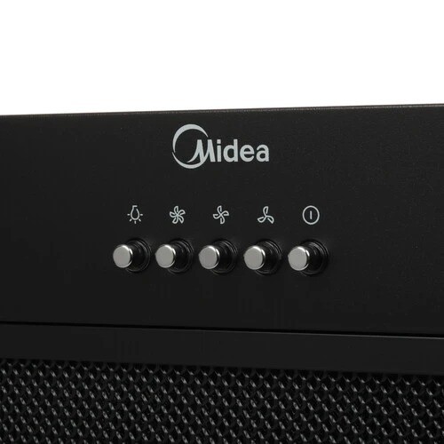 Вытяжка для кухни Midea MH60I301B Черная 400 м³/ч Ширина 52 см
