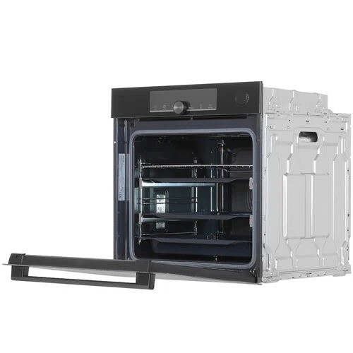 Духовой шкаф Gorenje BSA6747A04BG Черный 77 л Гриль Пар Конвекция 300 °C