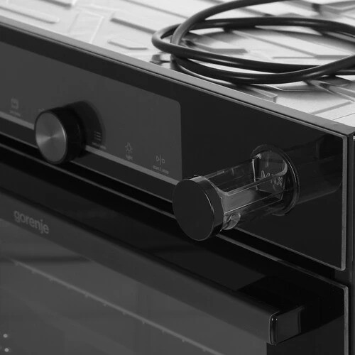 Духовой шкаф Gorenje BSA6747A04BG Черный 77 л Гриль Пар Конвекция 300 °C