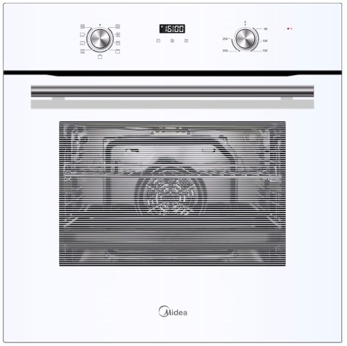 Духовой шкаф Midea MO68100GW Белое Стекло