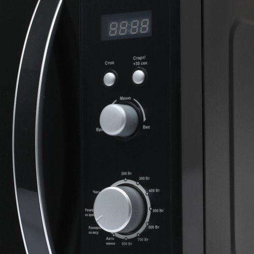 Микроволновая печь Midea AM823AM9 Черный 800 Вт Открывание Механическое