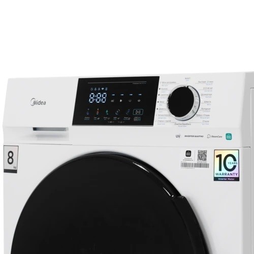 Стиральная машина Midea MFC3814BSW47/W Белая 8кг 1400 об/мин