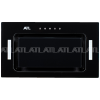 Вытяжка ATL 3003 TC 52 Black (Glass) Черное Стекло Пульт