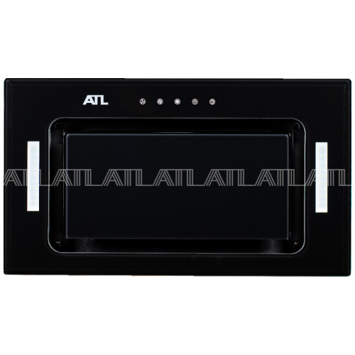Вытяжка ATL 3003 TC 52 Black (Glass) Черное Стекло Пульт