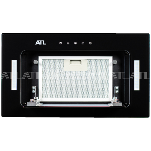 Вытяжка ATL 3003 TC 52 Black (Glass) Черное Стекло Пульт