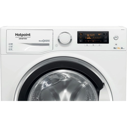Стиральная машина с сушкой Hotpoint-Ariston RDPD 96407 JX EU Белая 9 кг 1400 об/мин Inverter