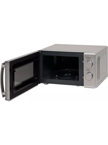 Микроволновая печь СВЧ OASIS MW-70MS Серебристая 700Вт Открывание Механическое