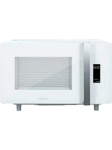 Микроволновая печь СВЧ HIBERG i-VM 4588 W Белая 25 л с керамическим дном 900 Вт Открывание Механическое