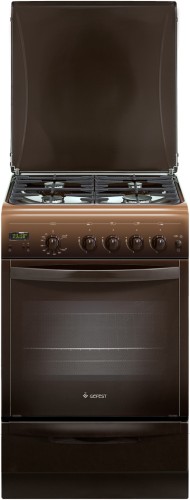 Плита для кухни GEFEST ПГ 5100-03 0001 Коричневая 50 см Духовка Газ 52 л 4 Конфорки
