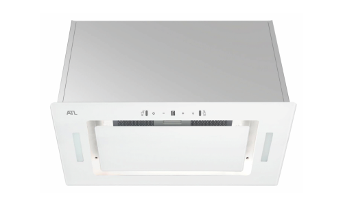 Вытяжка встраиваемая ATL 1003 TCX 52 см White INVERTER Белое стекло 1100 м3/ч 