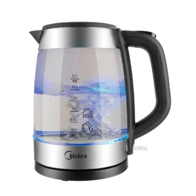 Чайник Midea MK-8008 Стекло Нерж 1.7 л