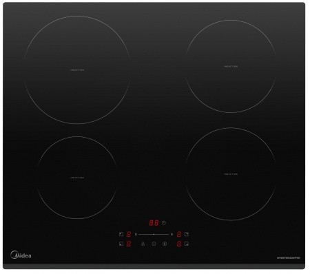 Варочная панель Midea MIH64707F Индукция 4 конфорки