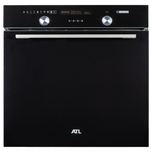 Духовой шкаф ATL 4 FD 965 AA BK Черное Стекло 70 л