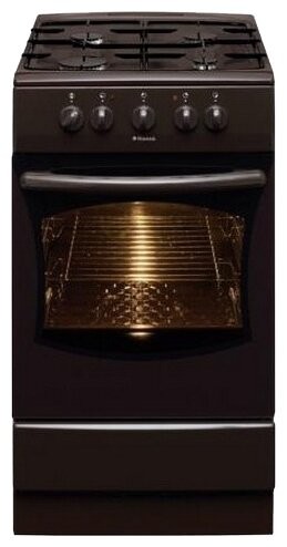 Газовая плита Hansa FCMB53020 Электрическая Духовка 50 см Коричневая 