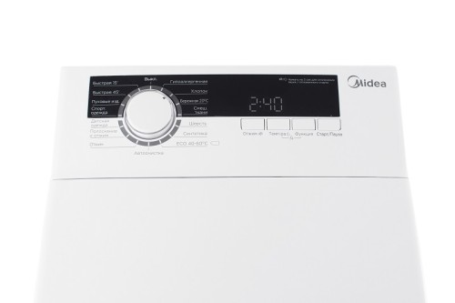 Стиральная машина вертикальная Midea MFE05W70/W-RU 1200 об/мин 7 кг