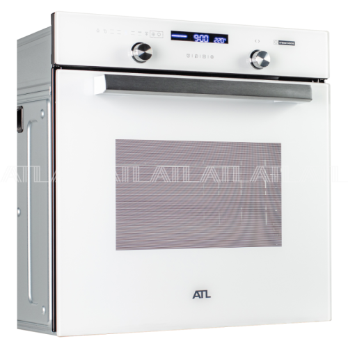 Духовой шкаф ATL 4 FD 965 AA WH Белое Стекло 70 л