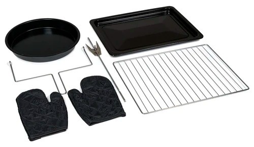 Духовой шкаф мини-печь Kraft KFC-MO 6010 HRKBL Черная 60 л 2,3 кВт