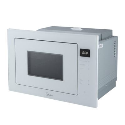 Микроволновая печь встраиваемая Midea MI10257GW Белое Стекло 900Вт Открывание Сенсорное 