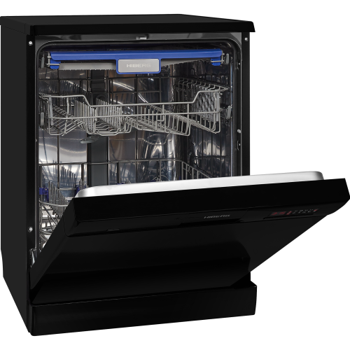 Посудомоечная машина отдельностоящая HIBERG F68 1430 B Черная 60см 14 комплектов