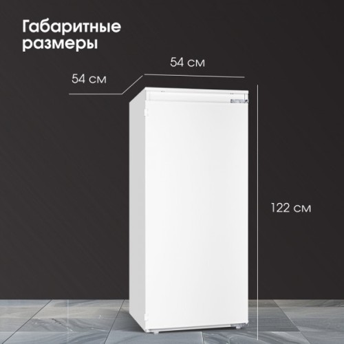Встраиваемый холодильник Zigmund &amp; Shtain BR 22 X Белый 163 л 
