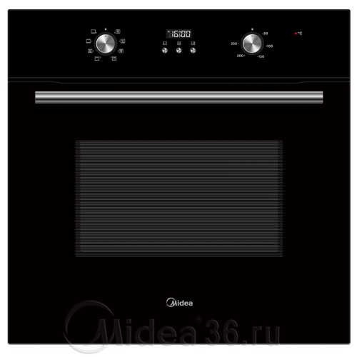 Духовой шкаф Midea MO47001GB Черный 65 л Конвекция Гриль