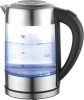 Чайник электрический Renova KT17G-04B Стекло Черный 1.7 л 2.2 кВт