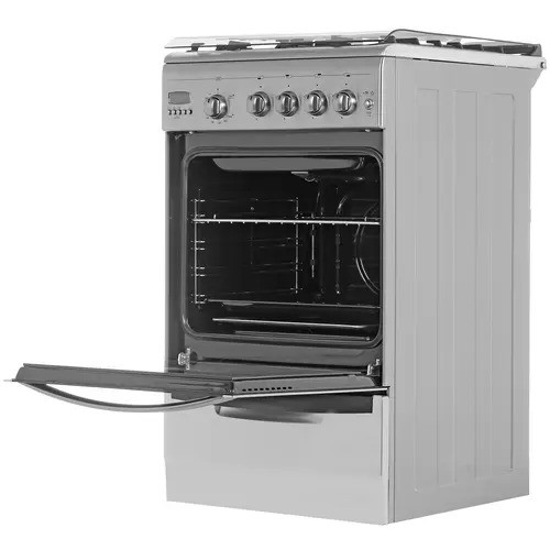 Плита для кухни 50 см Gefest 5100-04 0004 ГК Духовка Газ 52л Нерж