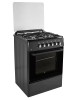 Плита для кухни IDEAL L 115 Черная Духовка Электро 65 л 4 конфорки ГК