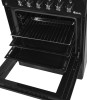 Плита для кухни IDEAL L 115 Черная Духовка Электро 65 л 4 конфорки ГК