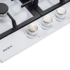 Варочная поверхность AVEX HS 4532 W Белая Эмаль 3 Конфорки WOG