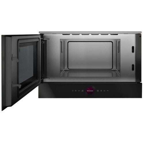 Встраиваемая микроволновая печь Bosch BFL7221B1 Черное стекло 21