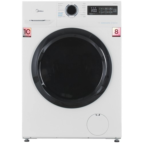Стиральная машина Midea MF01814BS47/W Белая 8 кг 1400 об/мин Пар