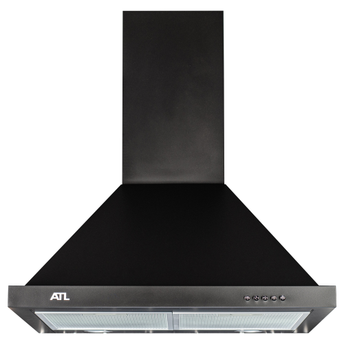 Вытяжка каминная ATL 3503 B 60см Black Черная 900 м3/ч