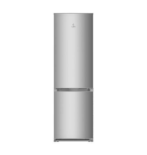 Холодильник LEX RFS 202 DF INOX Серебристый
