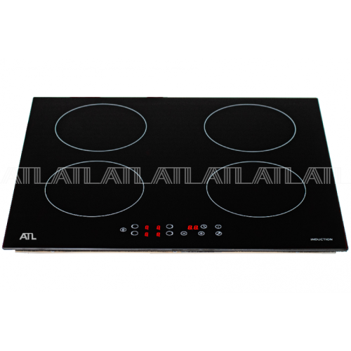 Варочная поверхность индукционная ATL 4 KIO 64 B BK Черная