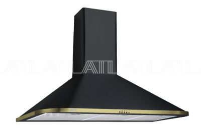 Вытяжка для кухни каминная ATL 3503 R 90 см Black Черная 1030 м3/ч