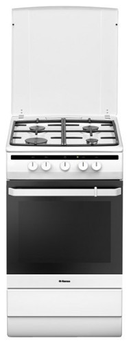 Плита Hansa FCMW53020 Белая 4 Конфорки Электродуховка 50см