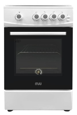 Плита для кухни газовая MIU UNO 62S Белая 60 см ГК Стальные решетки