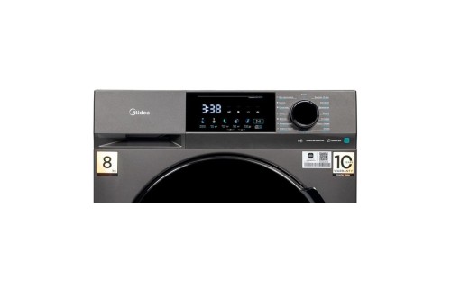 Стиральная машина Midea MFC3814BSW47/S Серебристая 8 кг 1400 об/мин