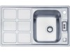 Тека мойка CUADRO 45 B 30000711 (все в компл.) (полировка) чаша справа