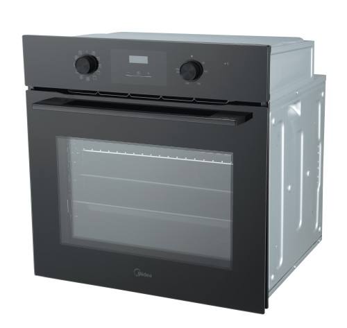 Духовой шкаф Midea MO611103YGB Черный 70 л Очистка Паром 