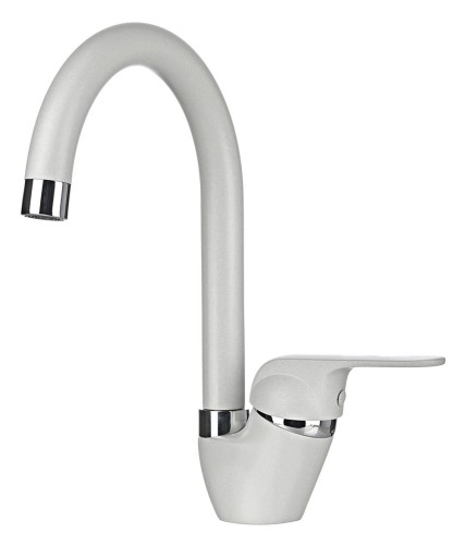 Смеситель для кухни Granula 1024 WH Арктик