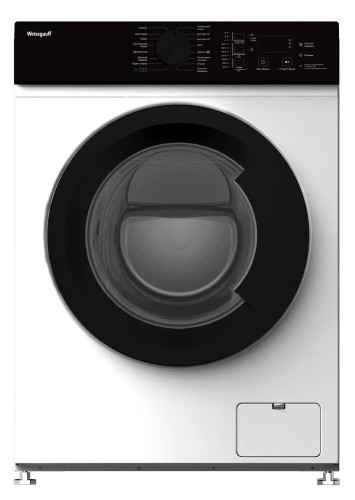 Стиральная машина Узкая Weissgauff WM 4527 DC Inverter Steam 6кг 1000 об/мин
